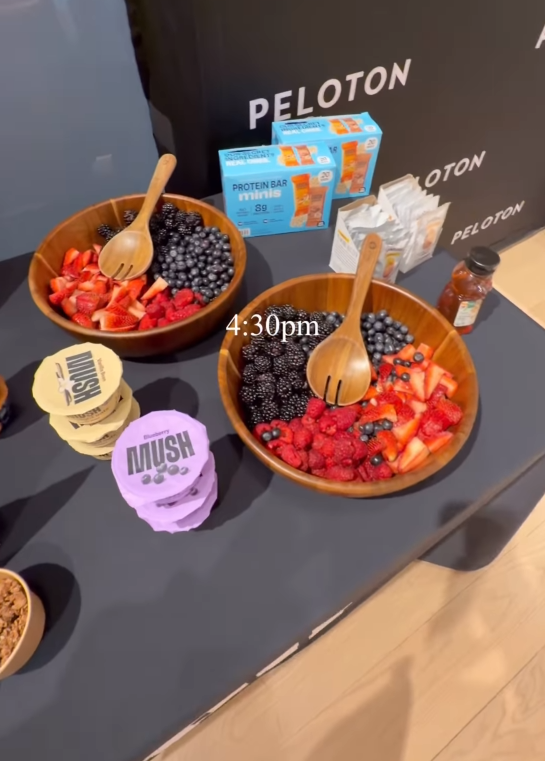 sponsored peloton classes product mush