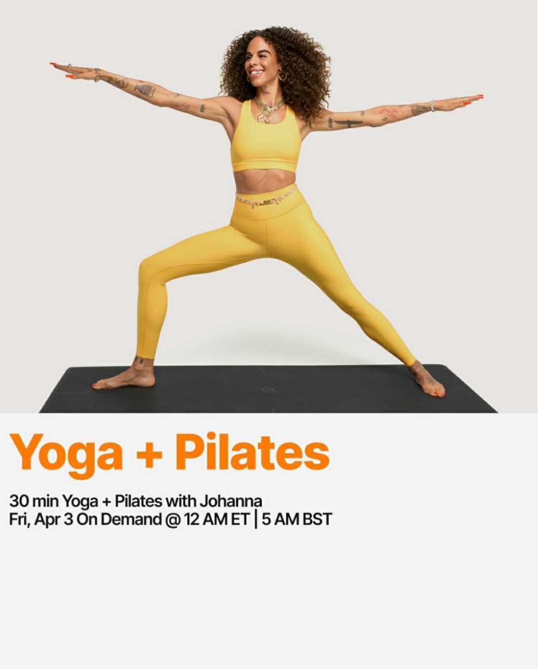 Yoga + Pilates with Johanna