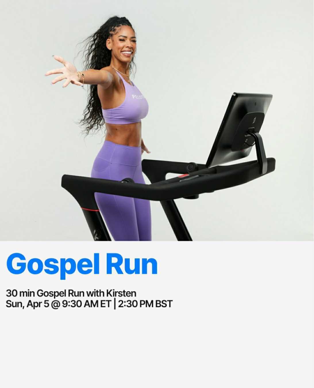 gospel run with kirsten april 5, 2026