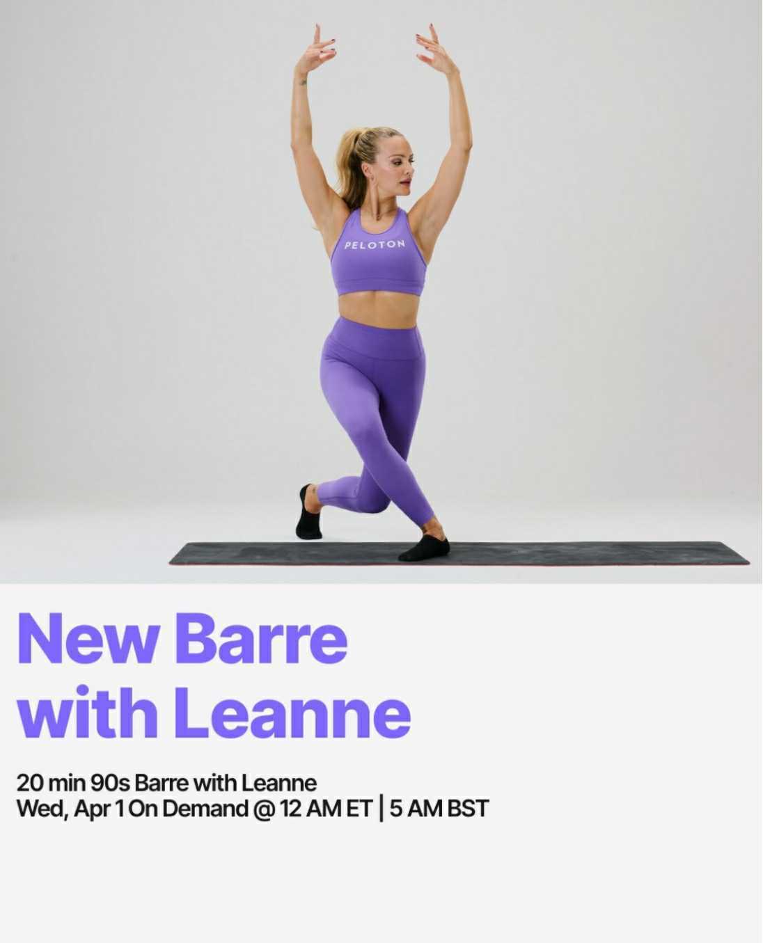 New Barre with Leanna