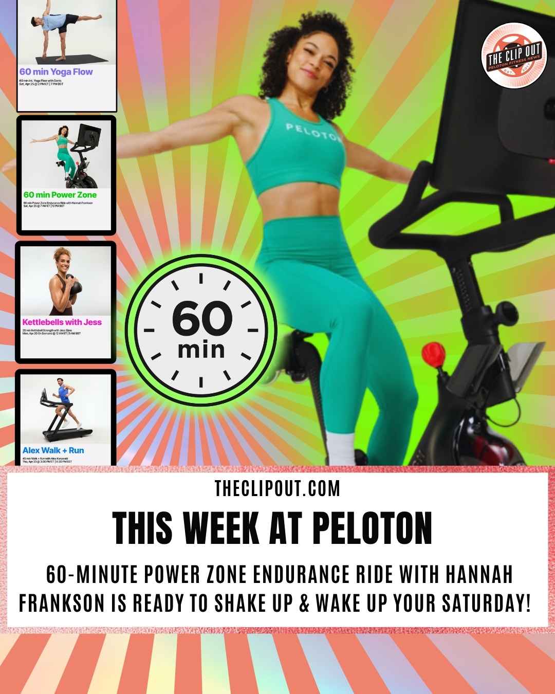 60 min powerzone endurance ride-TWAP