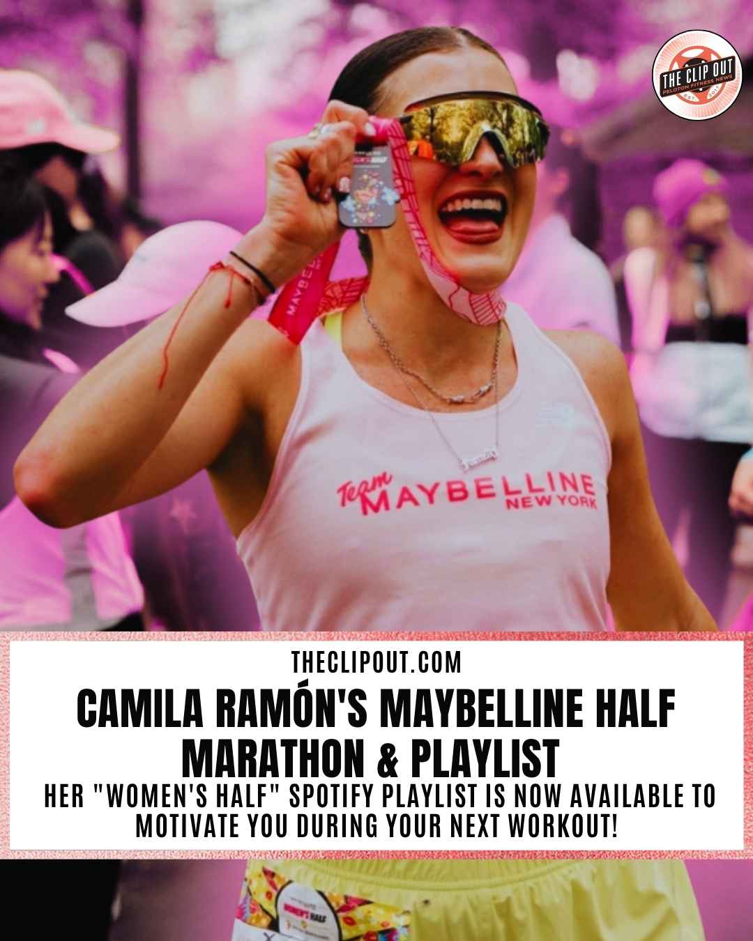 Camila Maybelline half marathon and playlist (1)