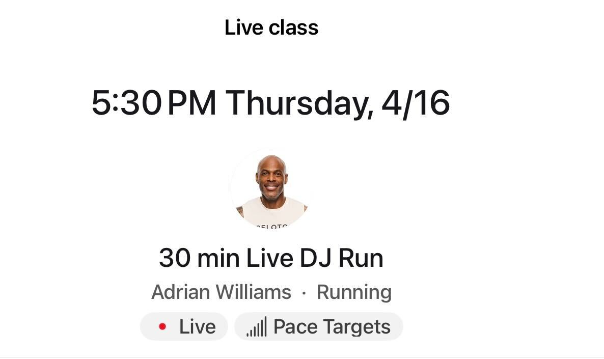 Classes to take Adrian DJ run