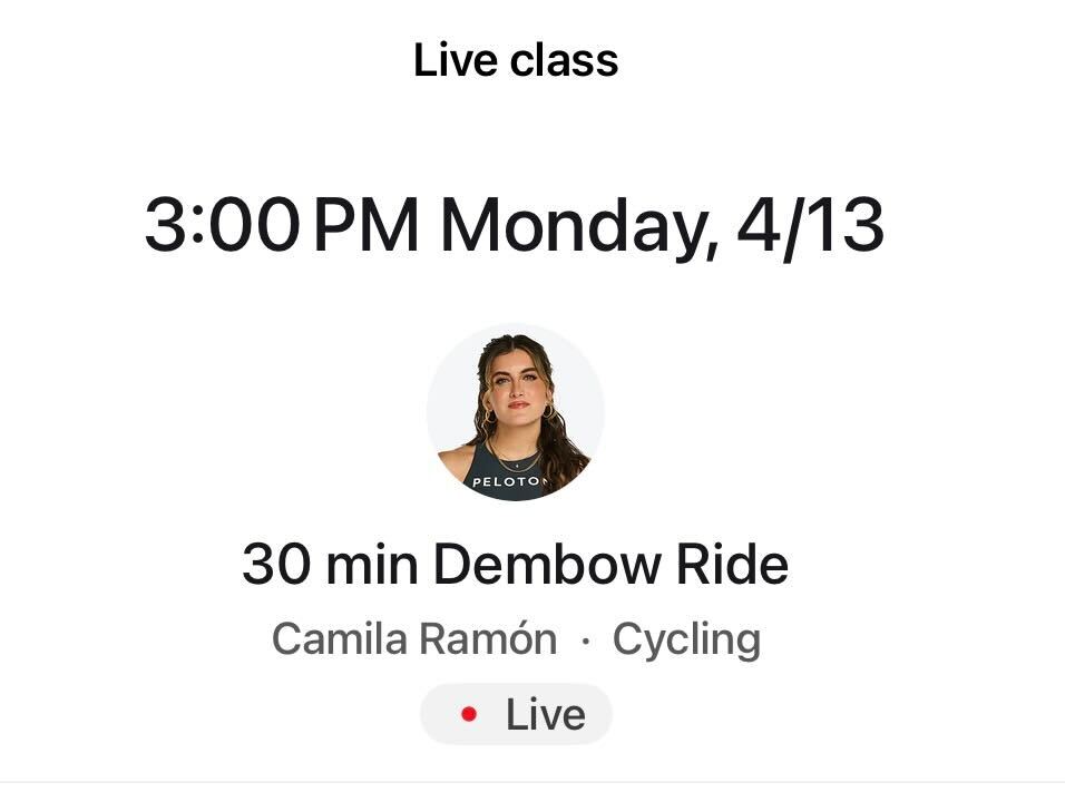 Classes to take Camila Dembow