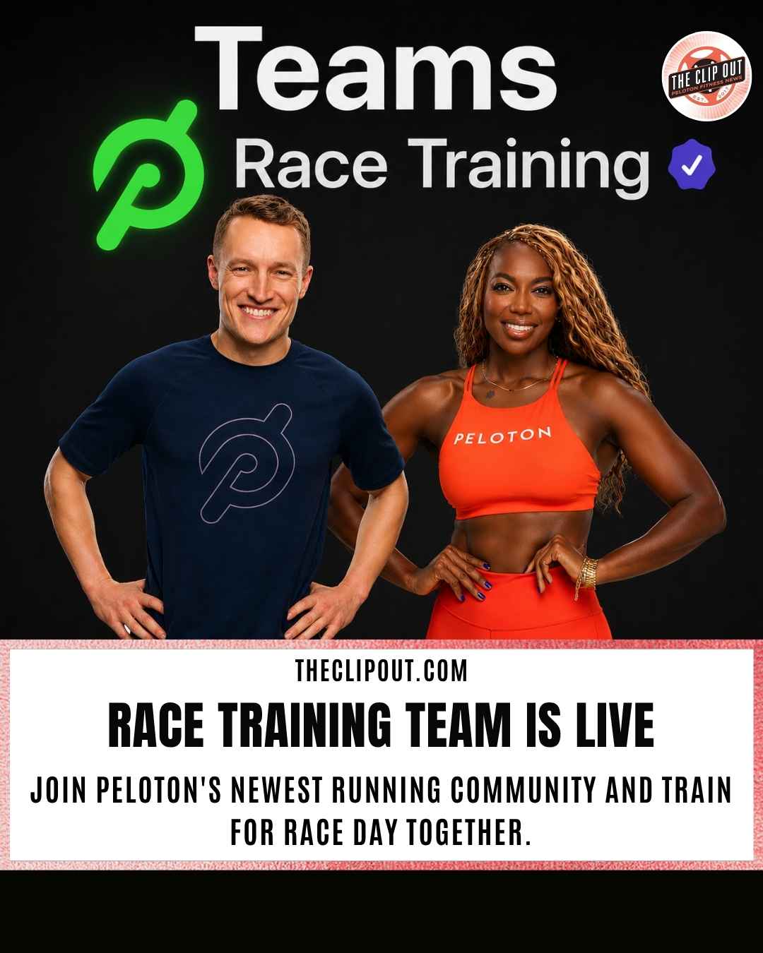 Peloton Race Training team- cover art