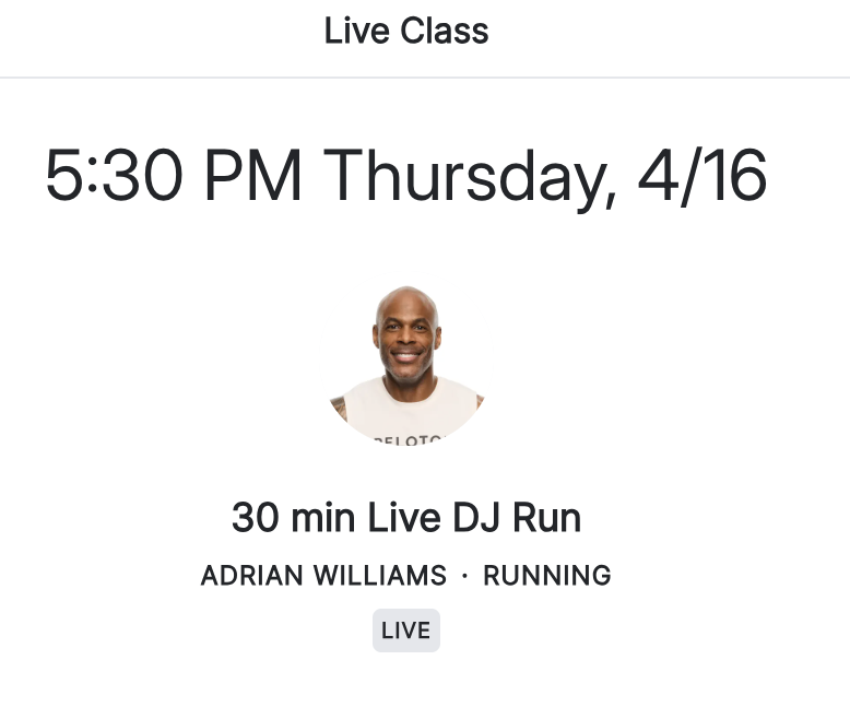 DJJM returns - Adrian class april 16