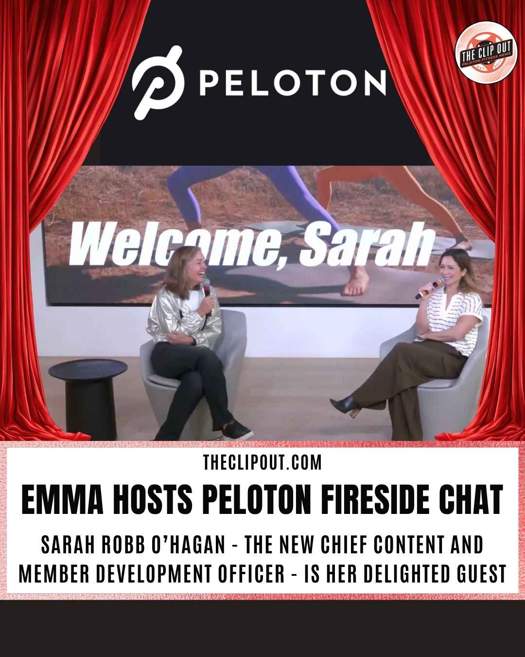 Emma Lovewell Fireside Chat with Sarah Robb O'Hagan