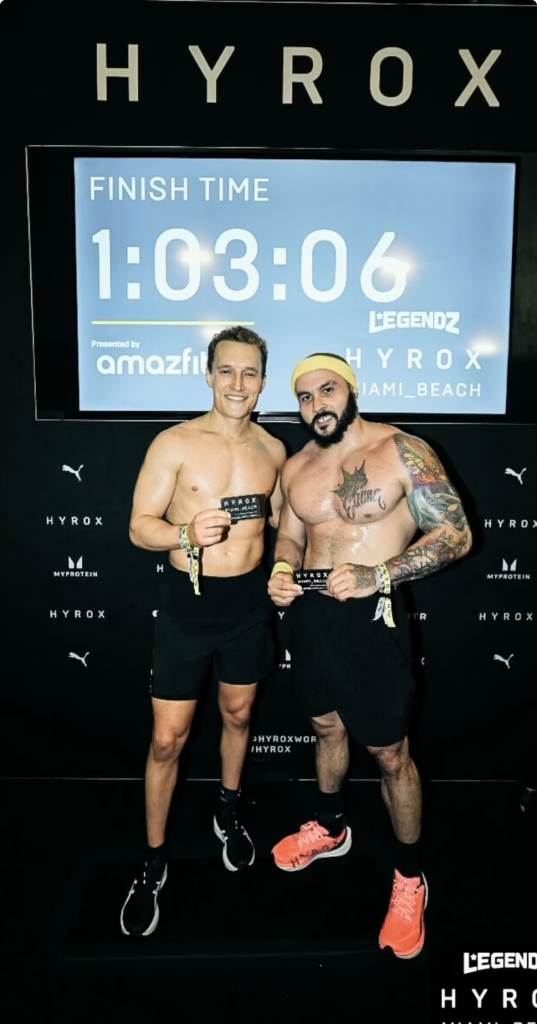 Matt Wilpers' London Marathon - Hyrox competition