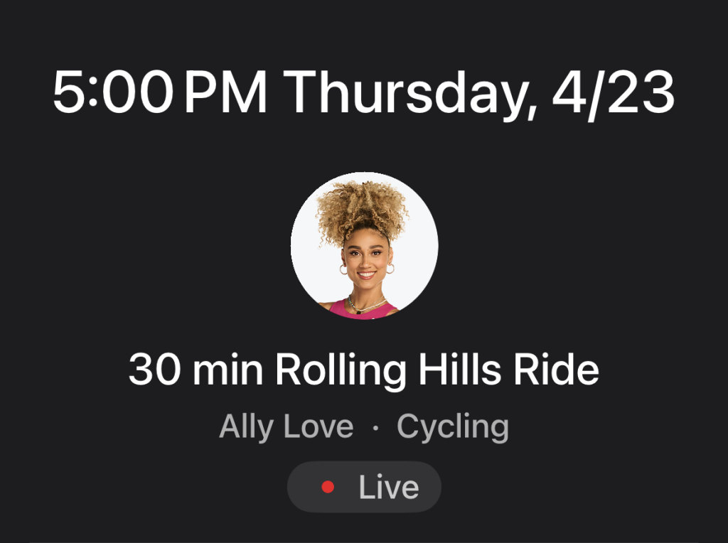 Dress for Success Ride - Scheduled class