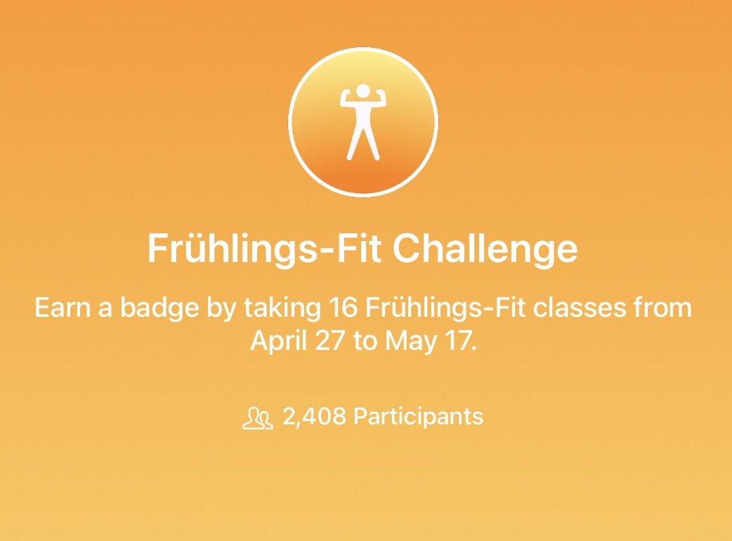 Fruhlings Fit Challenge