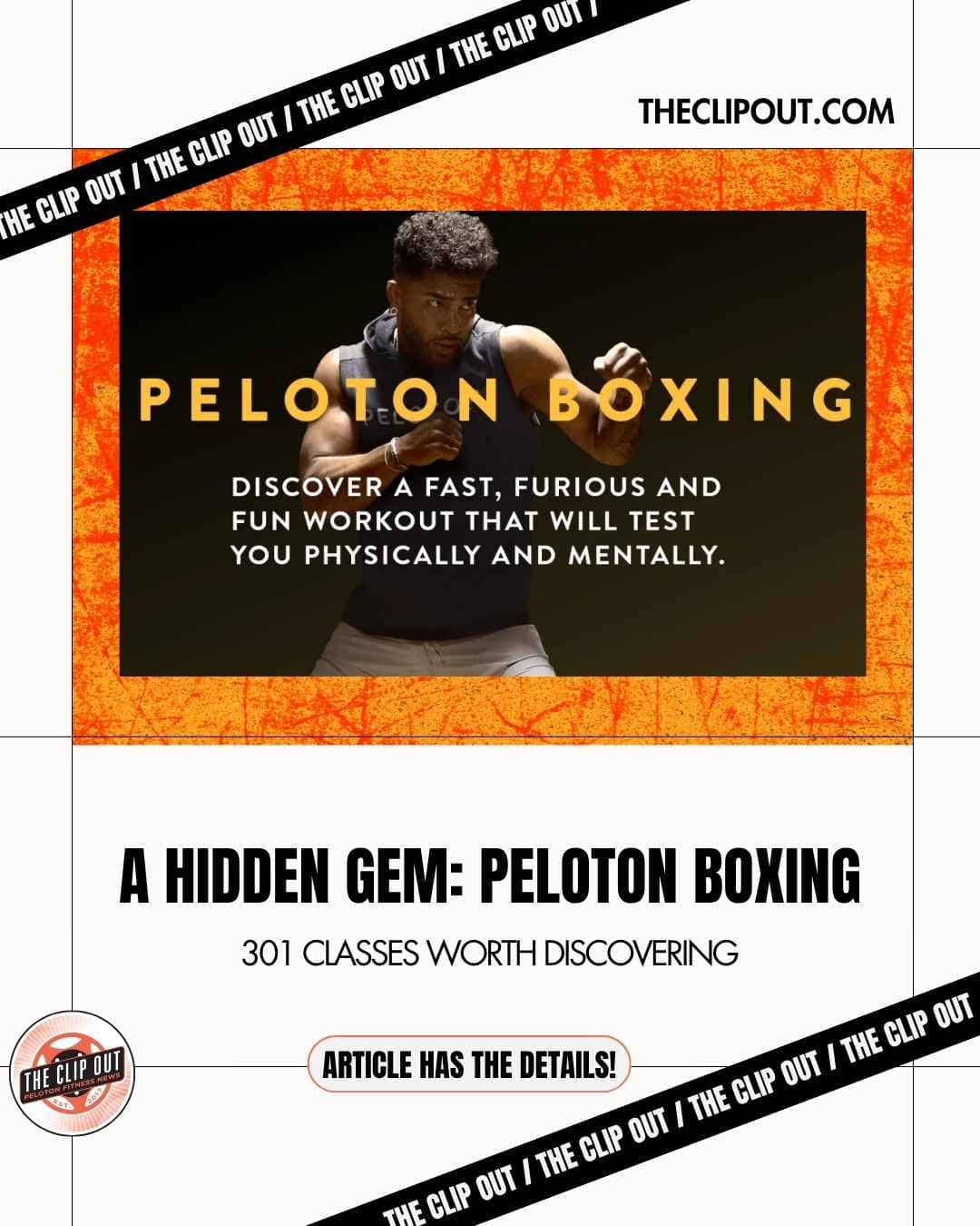 Hidden Gem Peloton Boxing Photo