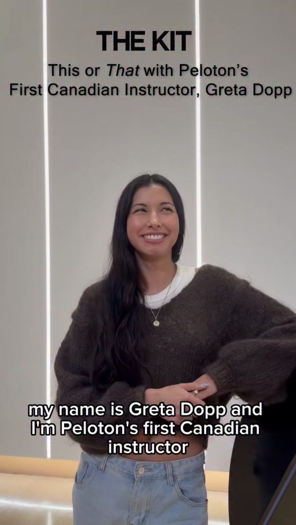 Greta Dopp Peloton Instructor