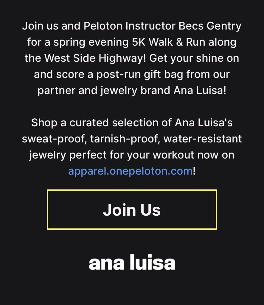 Peloton Studios New York Run Club