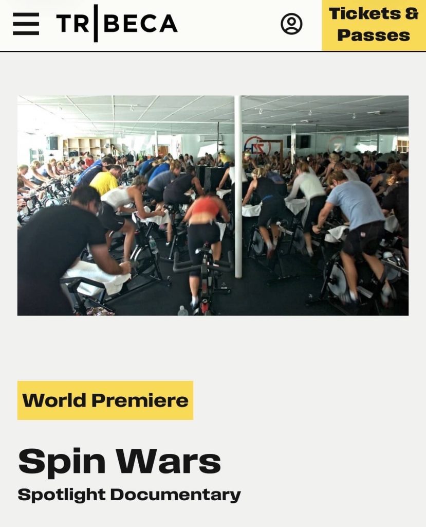 Spin Wars Documentary - tribeca page