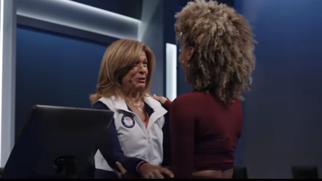 Ally Love Joy Rides - Hoda greeting Ally