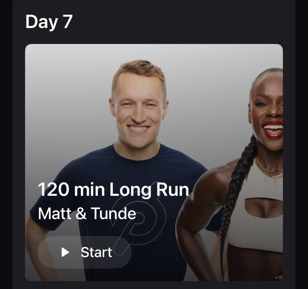 Race your pace marathon - long run with multiple instructors