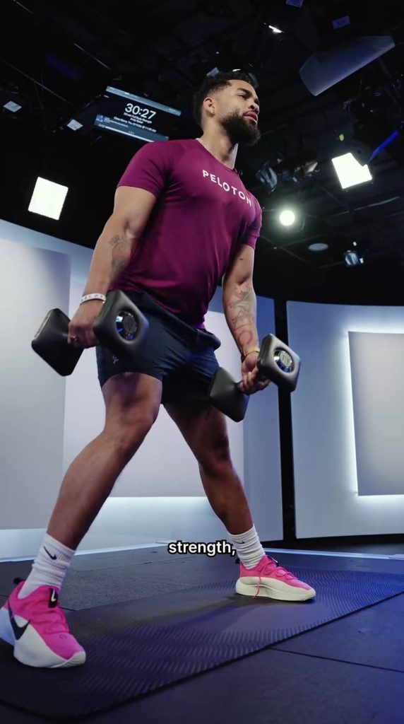 Pace Your race marathon -picture of Rad doing strength