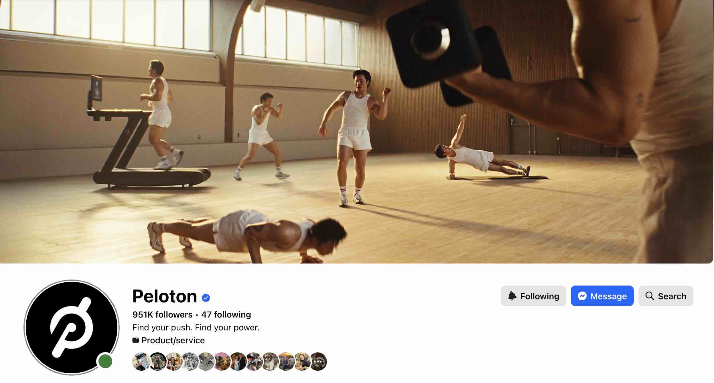 Let Yourself Go campaign Peloton FB header