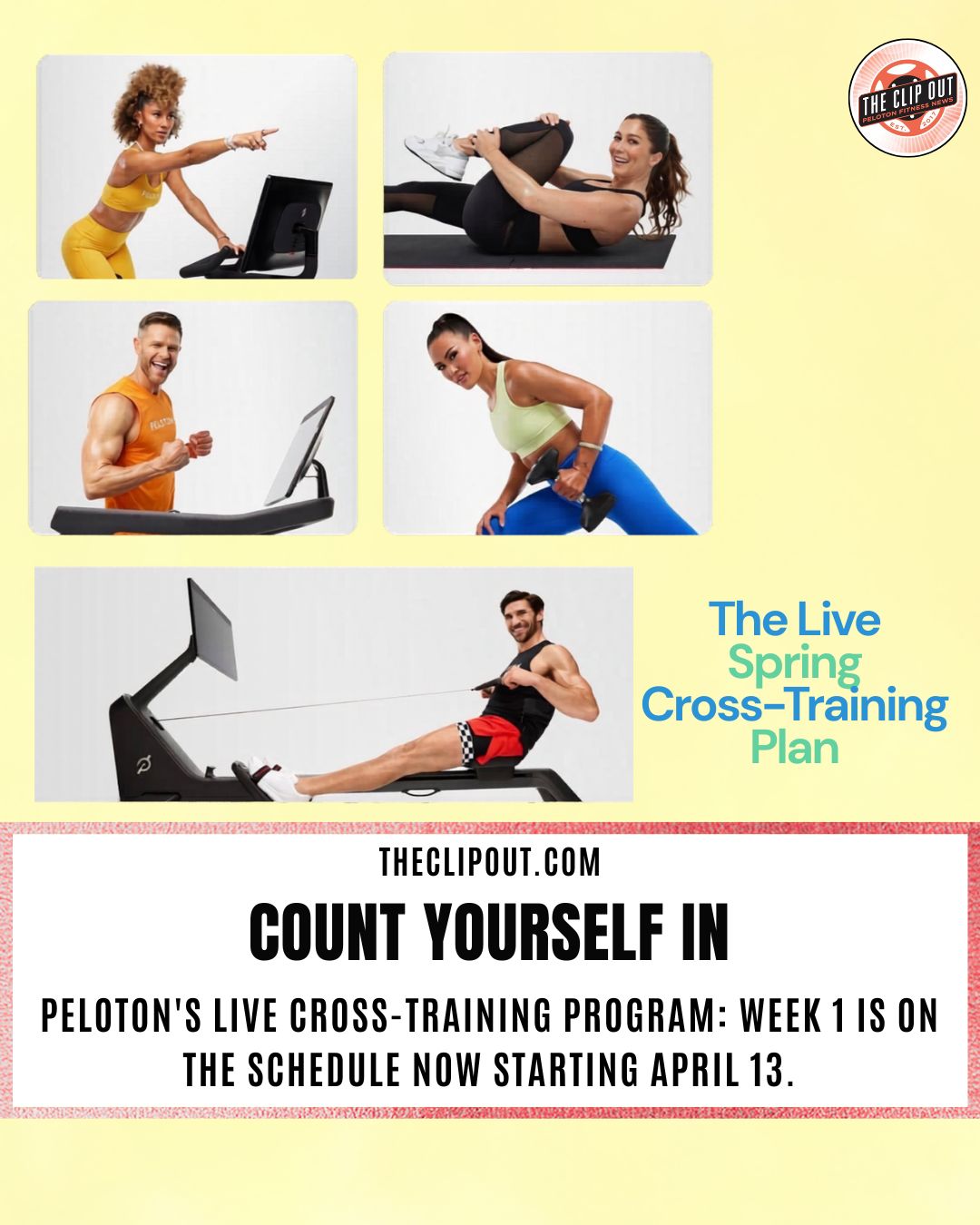 Peloton's Cross-training program