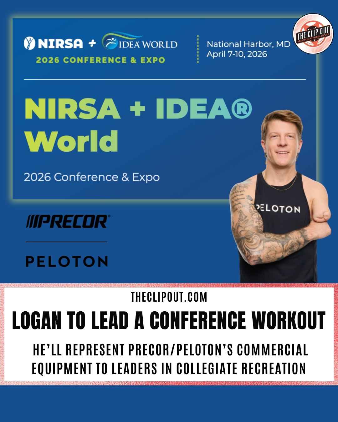 Logan Aldridge at NIRSA 2026