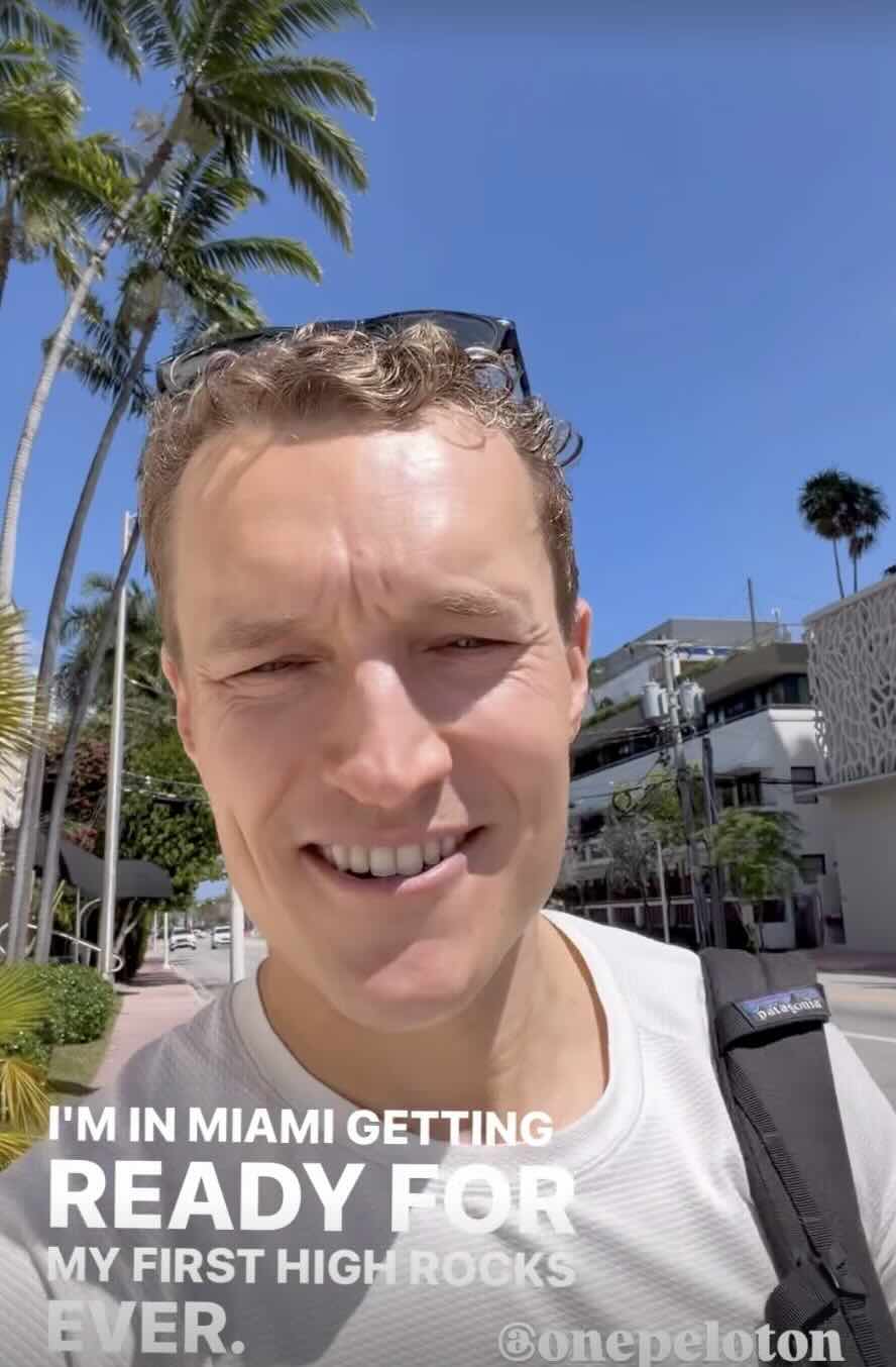 Matt Wilpers Hyrox before the event