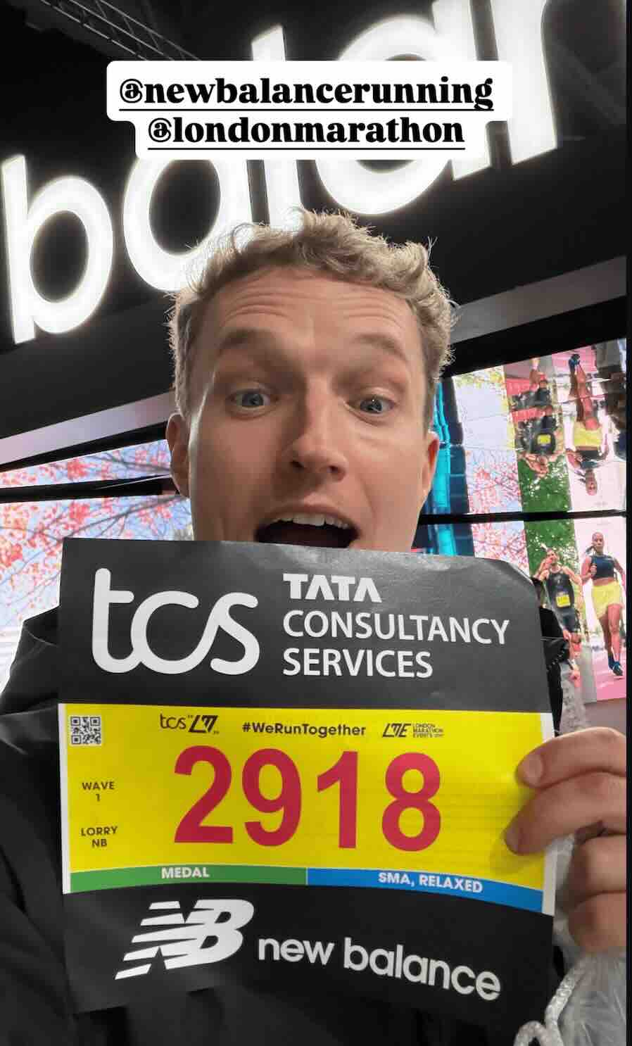 Matt Wilpers London Marathon Bib