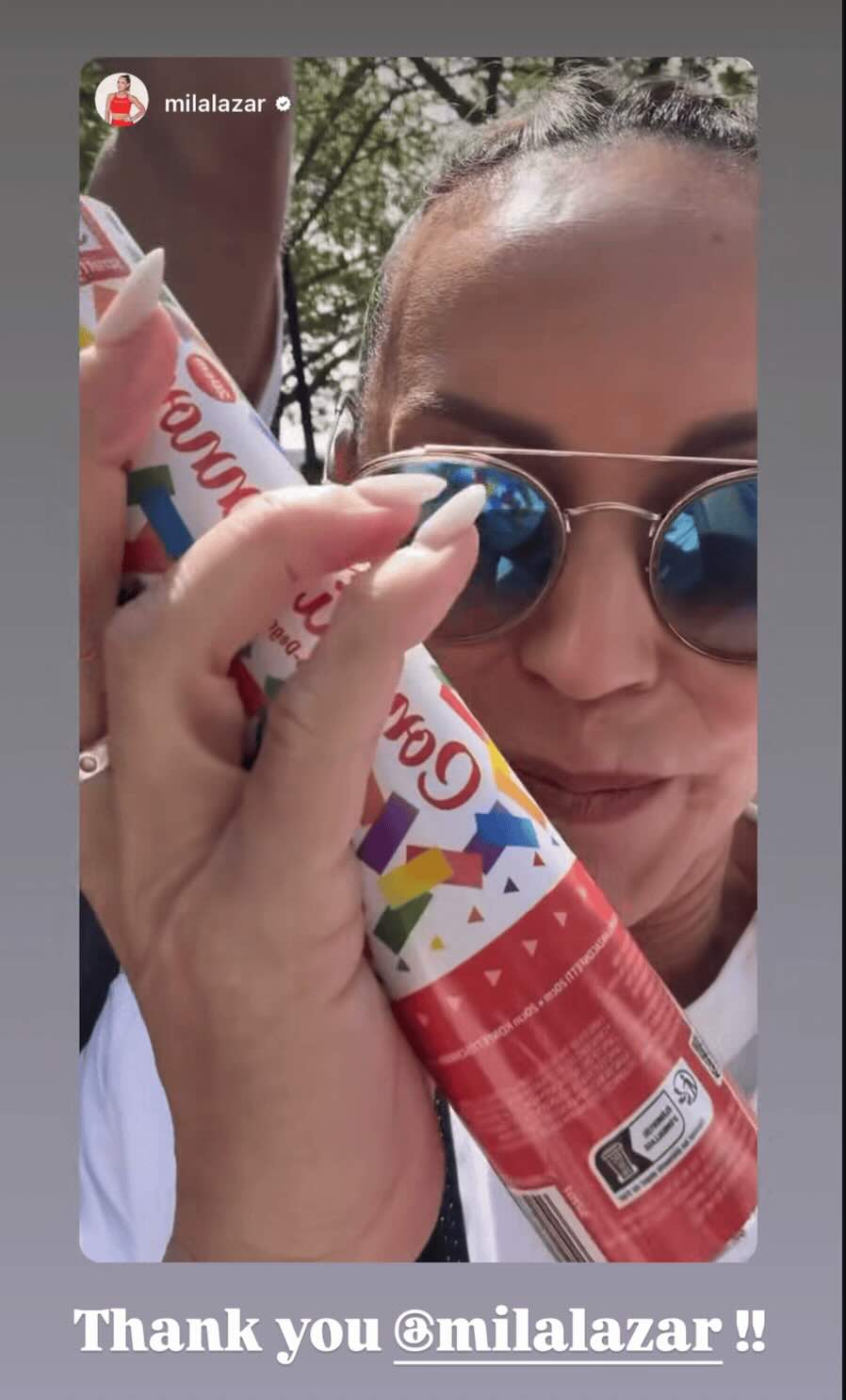 Matt Wilpers London Marathon Mila Confetti