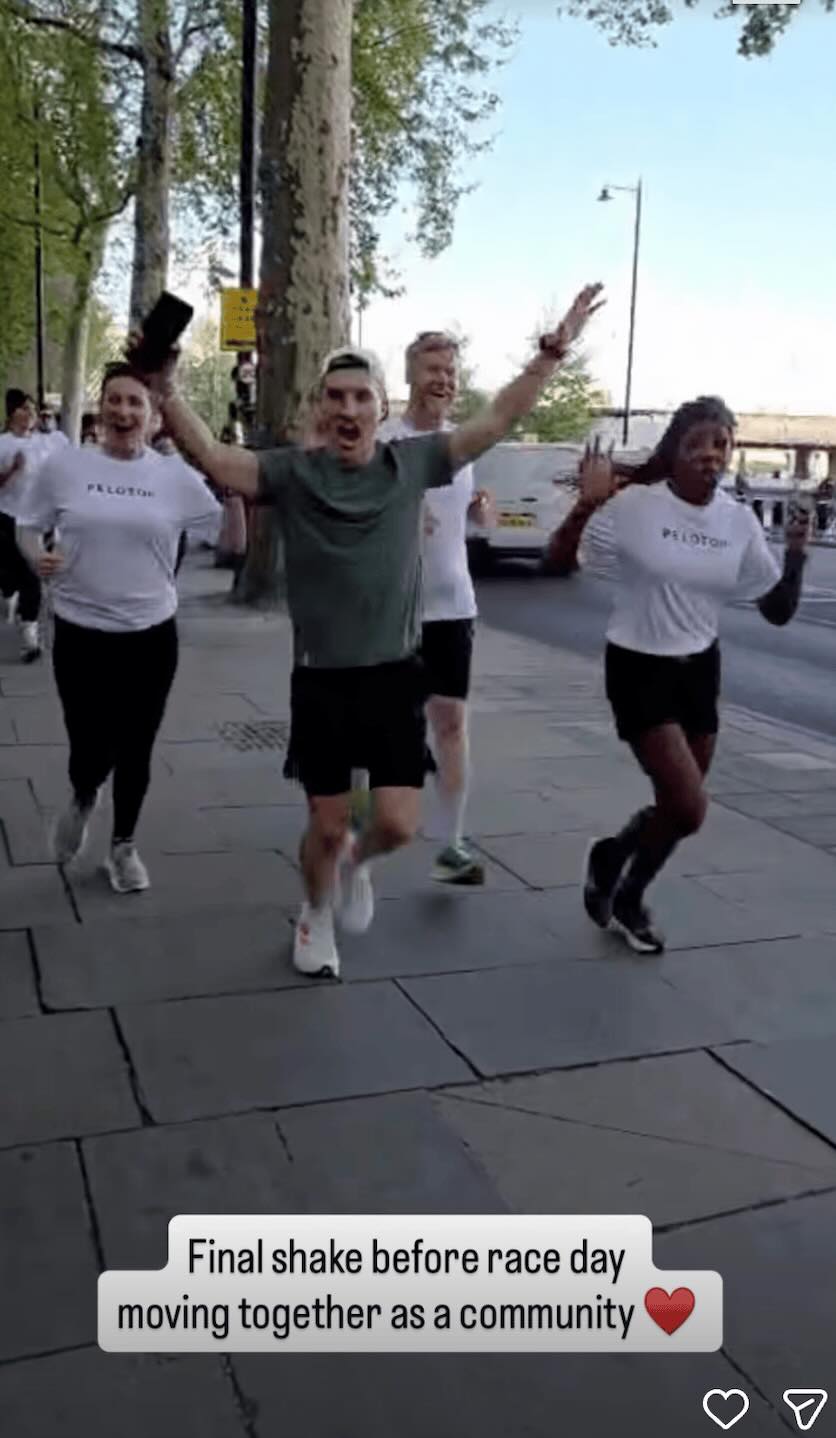 Matt Wilpers London Marathon Shakeout Run