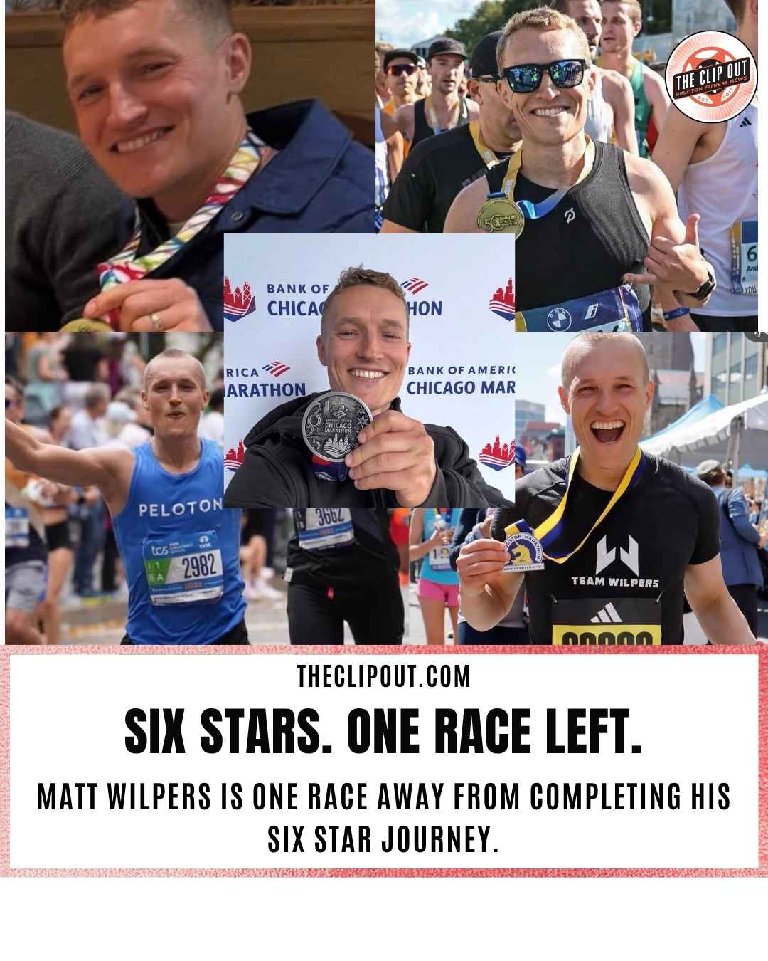 Matt Wilper's London Marathon - canva art