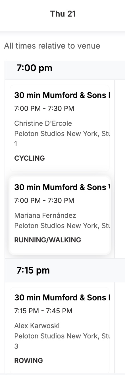 May Artist Series Mumford & Sons Live stack