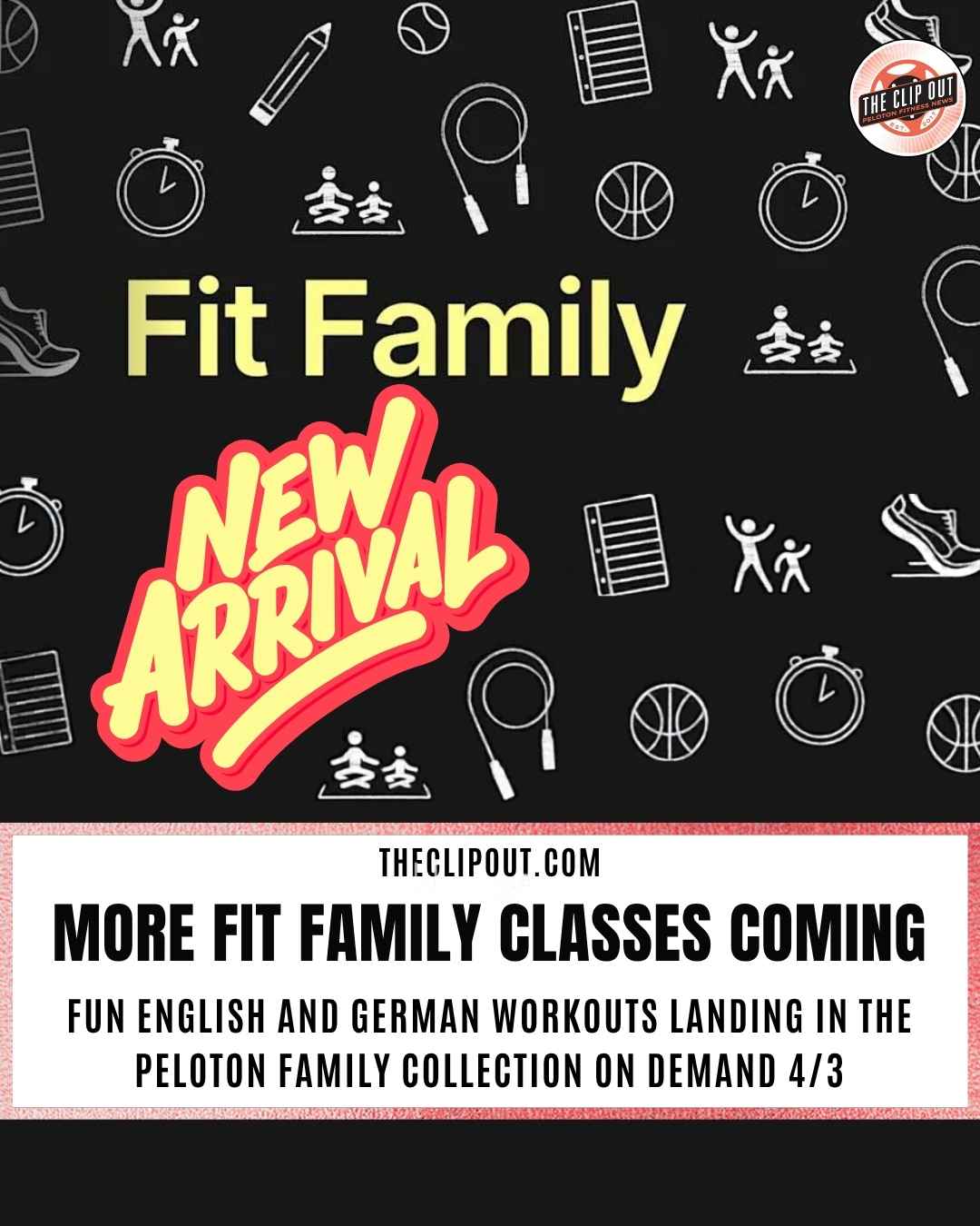 New Peloton Fit Family Classes Coming
