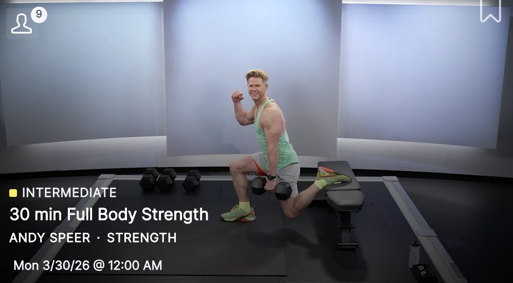 Peloton Bench Strength Andy