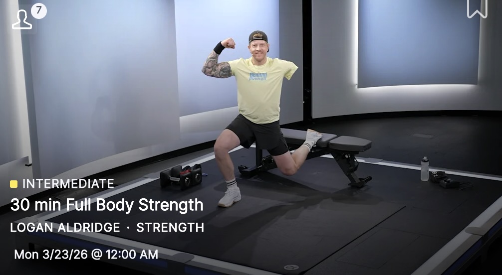 Peloton Bench Strength Logan