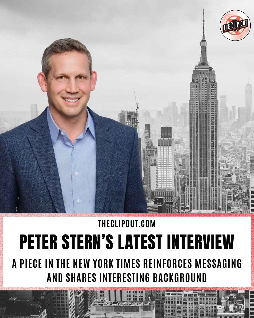 Peloton CEO Peter Stern NYT interview