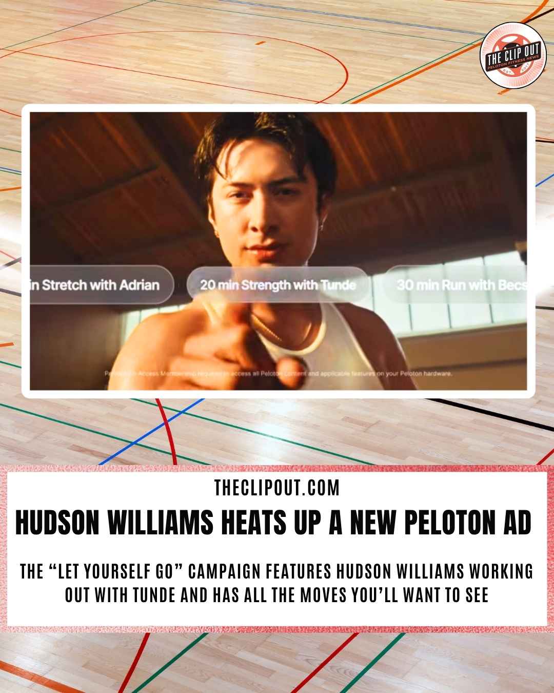 Peloton Hudson Williams campaign