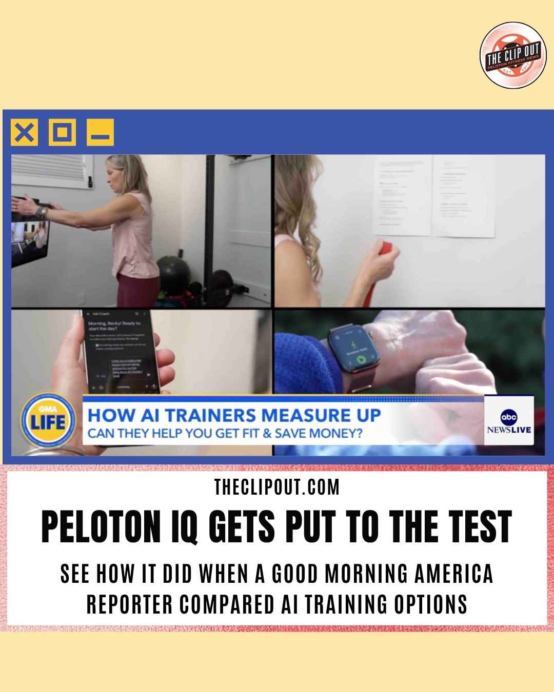 Peloton IQ Featured on GMA Life