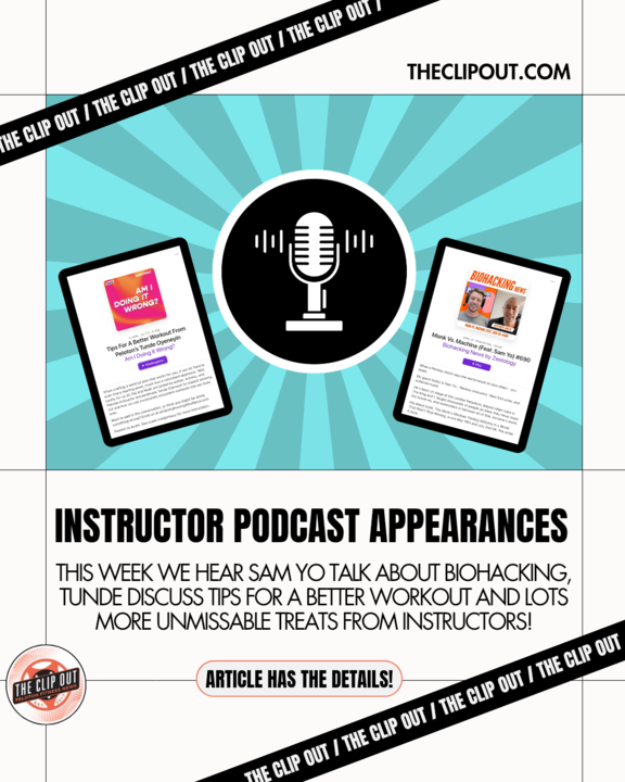 Peloton instructor podcast appearances media sharing the new article available at Clip Out Crystal