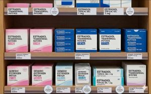 Estrogen Patch Shortage Pharmacy Shelf