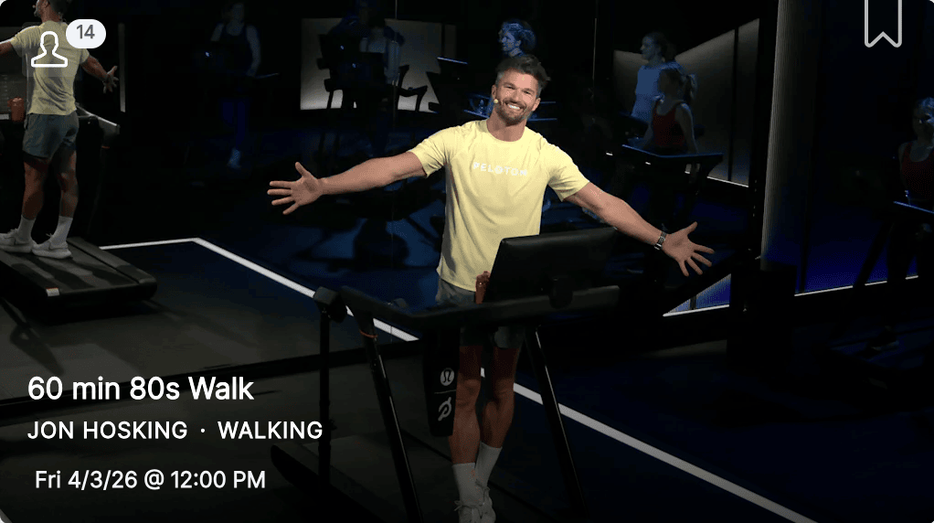 Favorite Peloton Classes Jon Hosking