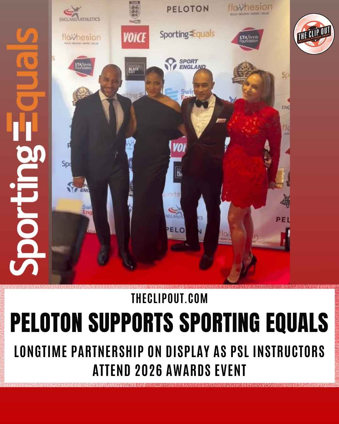 Sporting Equals Awards 2026 with Peloton