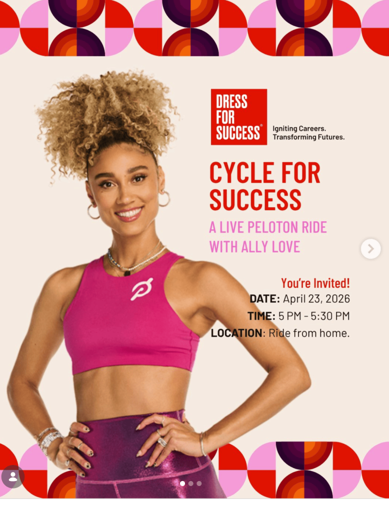 Ally Love Dress for Success Ride