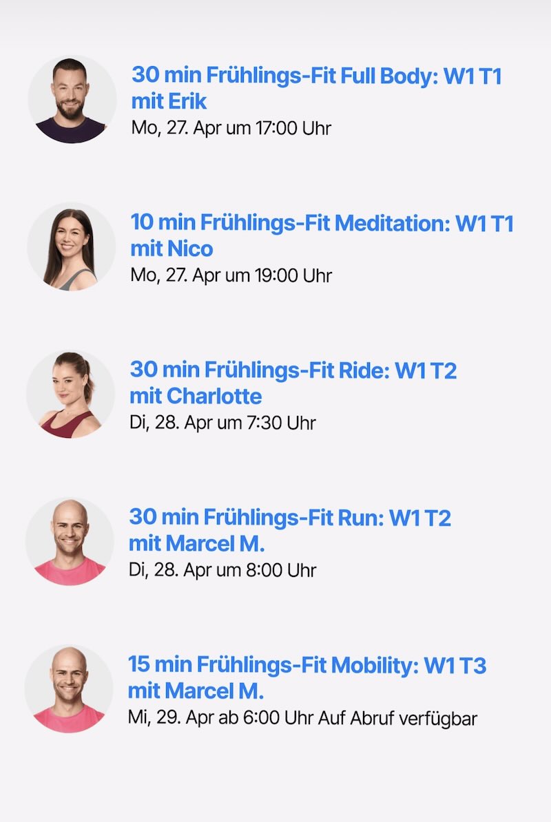 classes to take FF Week 1