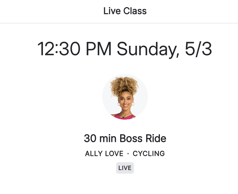 classes to take ally boss ride