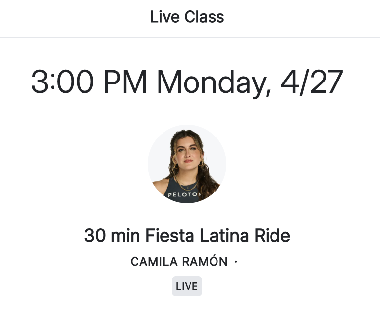 classes to take camila fiesta latina