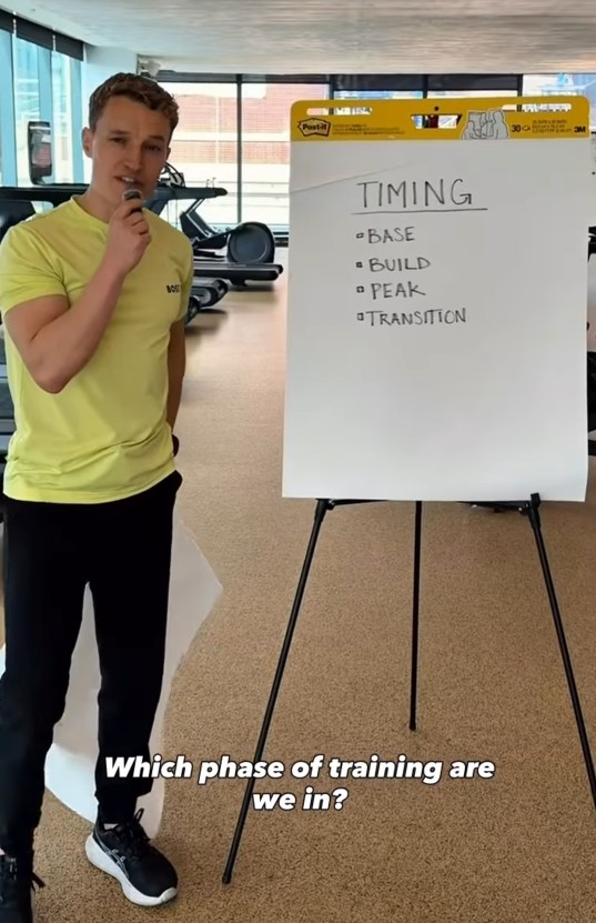 peloton class programming matt wilpers discusses the process with a white page