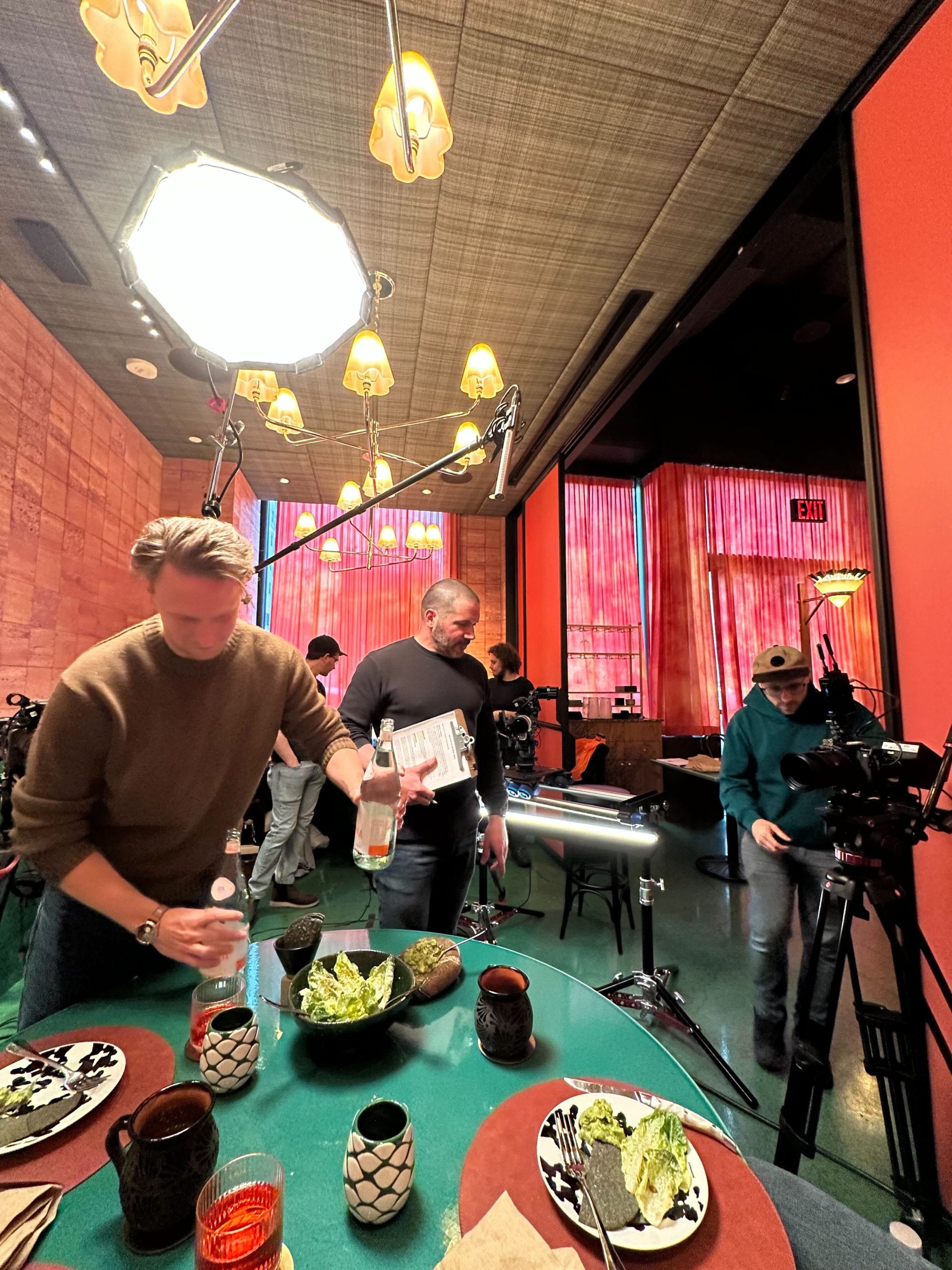 behind the scenes at the peloton podcast at the next table with jon hosking