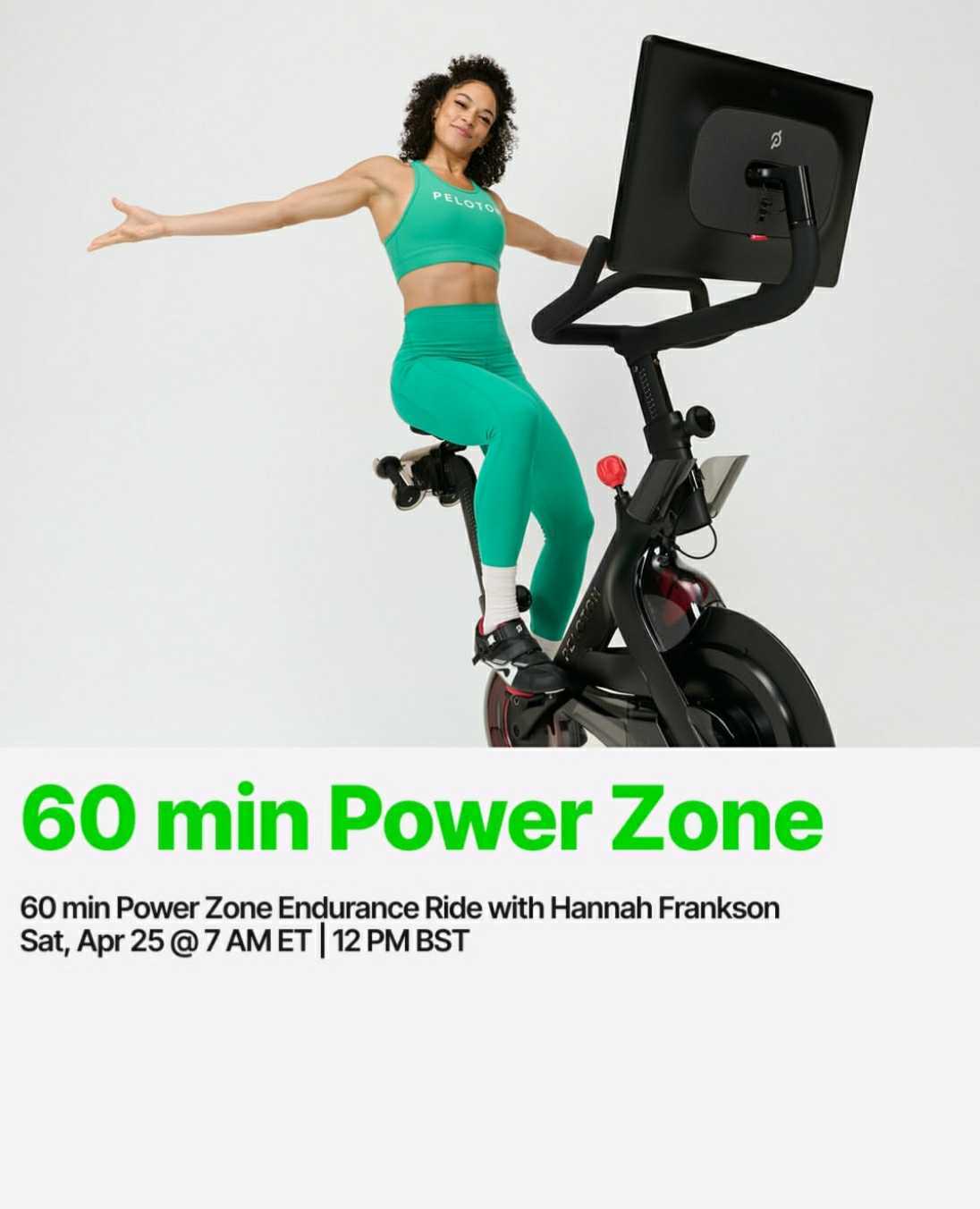 power zone endurance ride TWAP 3