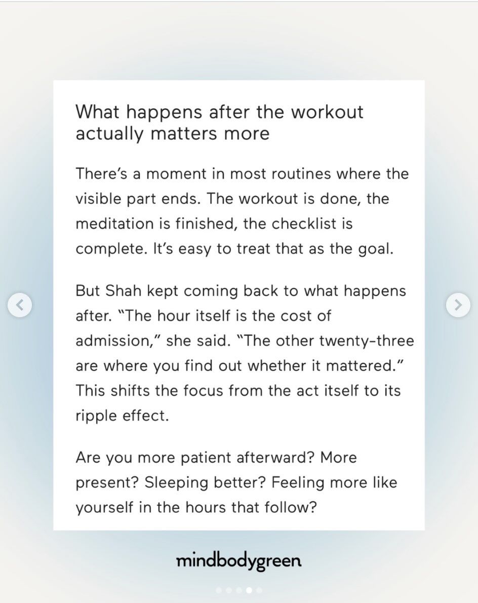 Aditi Shah mindbodygreen quote