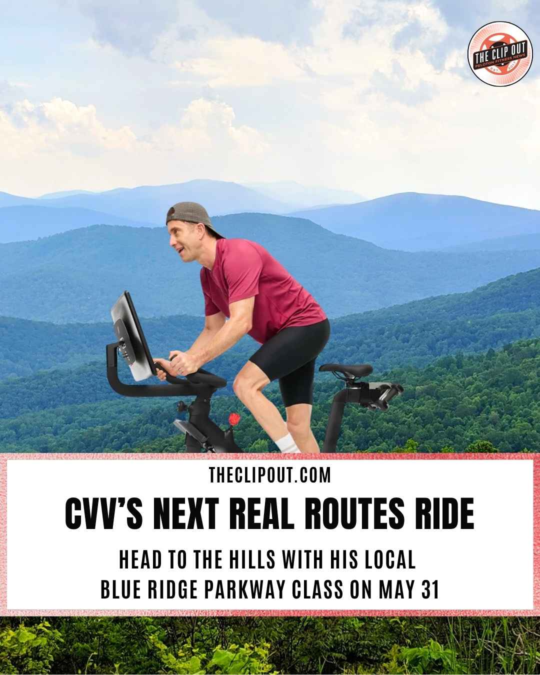 CVV Peloton Real Routes Blue Ridge Parkway (1)