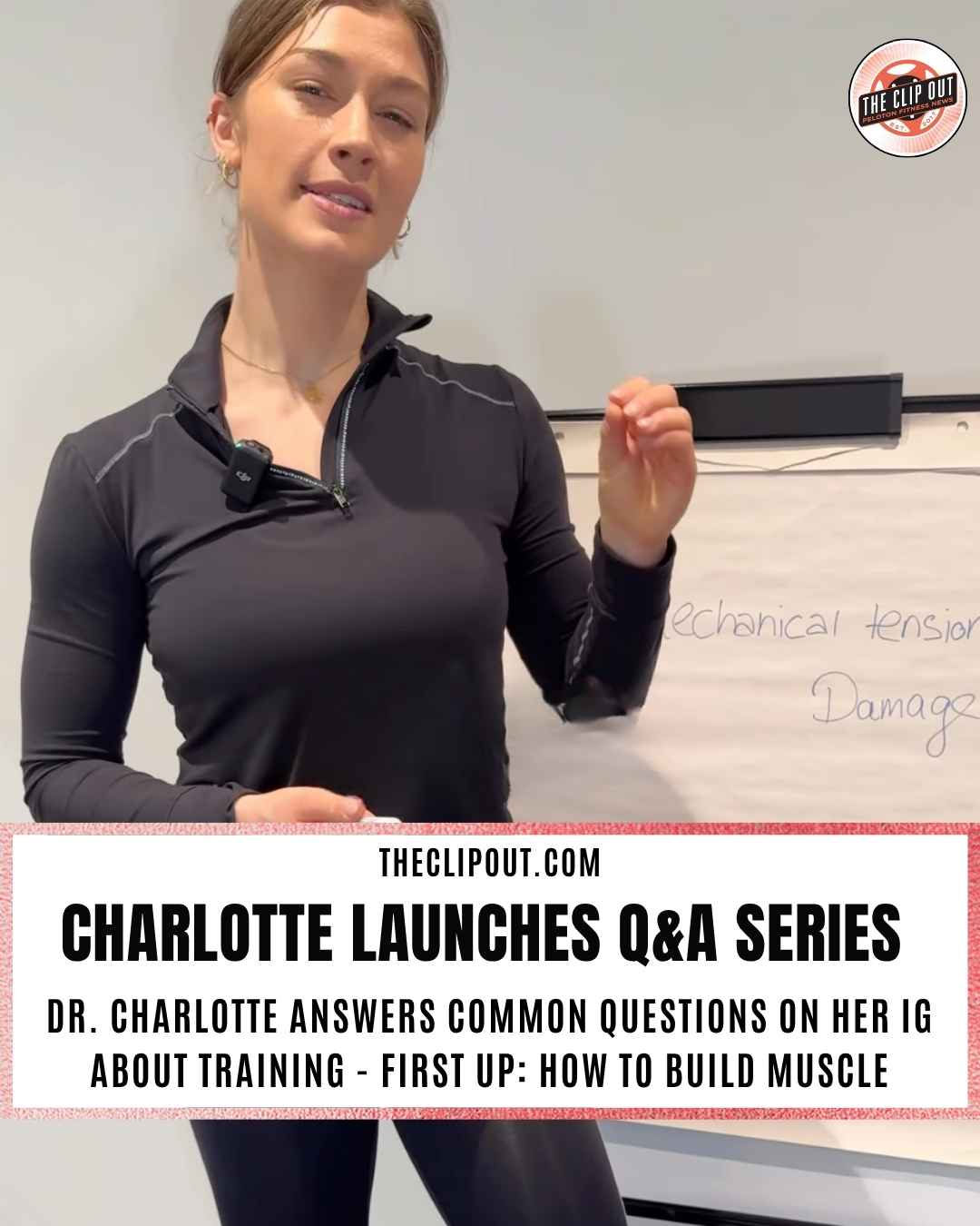 Charlotte Weidenbach Launches Muscle-Building Q&A Series on Instagram